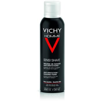 Vichy Homme Anti-Irritation pianka do golenia do cery wrażliwej i skłonnej do podrażnień 200 ml