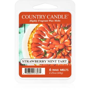 Country Candle Strawberry Mint Tart wosk zapachowy 64 g