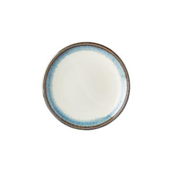 Biały talerzyk ceramiczny MIJ Aurora, ø 20 cm