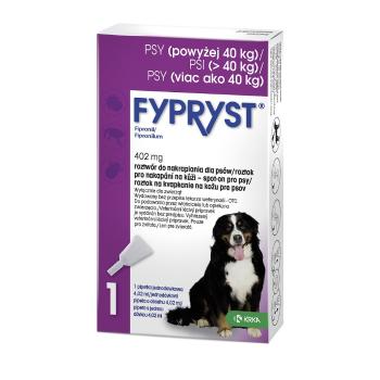 KRKA FYPRYST roztwór do nakrapiania dla psów &gt;40 kg 10 szt