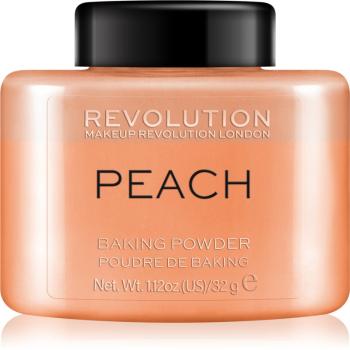 Makeup Revolution Baking Powder puder sypki odcień Peach 32 g