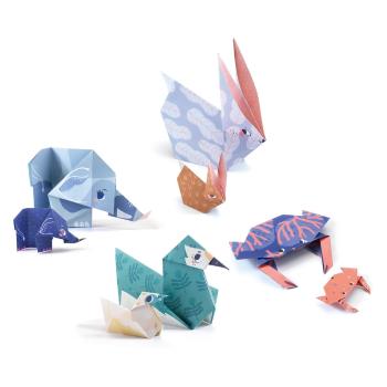 Zestaw 24 sztuk z origami z instrukcją Djeco Family
