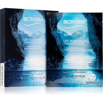 Biotherm Life Plankton Essence-in-Mask maseczka płócienna odżywienie i nawilżenie 6x27 g