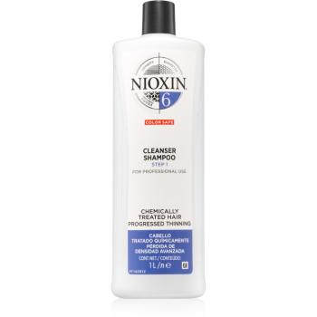 Nioxin System 6 Color Safe Cleanser Shampoo szampon oczyszczający do włosów rozjaśnianych 1000 ml