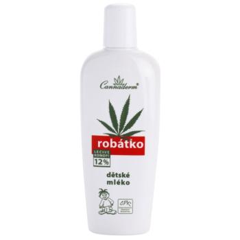 Cannaderm Robatko Body lotion for kids mleczko do masażu dla dzieci z olejkiem konopnym 150 ml
