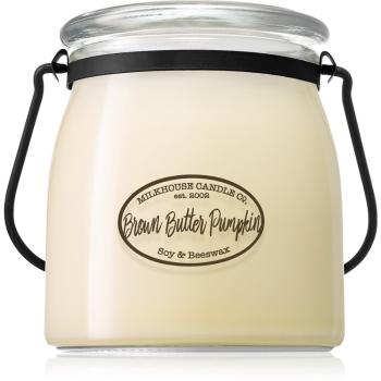 Milkhouse Candle Co. Creamery Brown Butter Pumpkin świeczka zapachowa Butter Jar 454 g