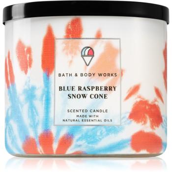 Bath & Body Works Blue Raspberry Snow Cone świeczka zapachowa 411 g