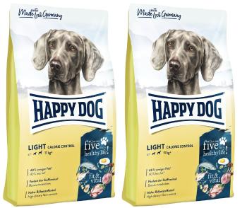 HAPPY DOG Supreme Fit &amp; Vital Light Calorie Control 24 kg (2 x 12 kg)