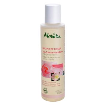 Melvita Nectar de Roses odświeżający płyn micelarny do twarzy i okolic oczu 200 ml