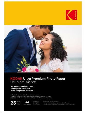 KODAK Ultra Premium Photo RC Gloss (280g/m2) A4 25 arkuszy