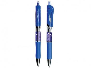 Długopis żelowy OMEGA click 0,7mm niebieski