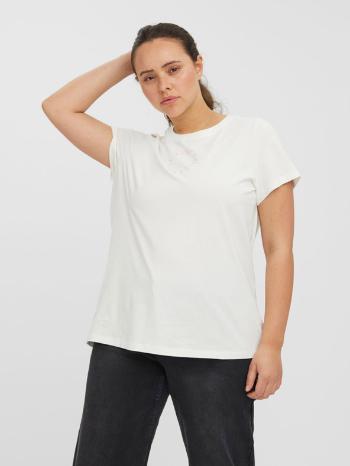 Vero Moda Curve Sandra Koszulka Biały