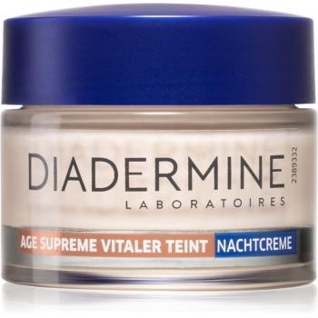 Diadermine Age Supreme Active Glow odżywczy krem na noc do skóry dojrzałej 50 ml