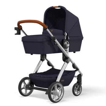 MOON Wózek dziecięcy No One 1.0 Grey/Navy Kolekcja 2021