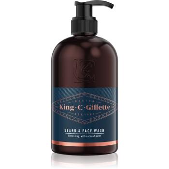 King C. Gillette Beard & Face Wash szampon do brody 350 ml