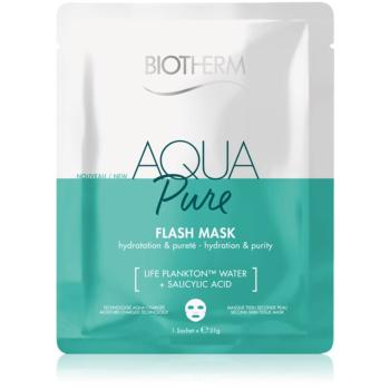 Biotherm Aqua Pure Super Concentrate maseczka płócienna o działaniu nawilżającym regenerujące skórę 35 g