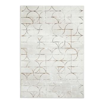 Beżowo-srebrny dywan 170x120 cm Creation – Think Rugs