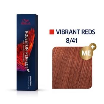 Wella Professionals Koleston Perfect Me+ Vibrant Reds profesjonalna permanentna farba do włosów 8/41 60 ml