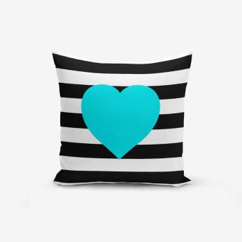 Poszewka na poduszkę z domieszką bawełny Minimalist Cushion Covers Striped Blue, 45x45 cm