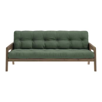 Zielona rozkładana sofa 204 cm Grab – Karup Design