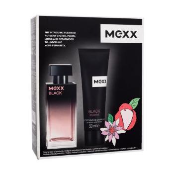 Mexx Black zestaw Edt 30 ml + Żel pod prysznic 50 ml dla kobiet
