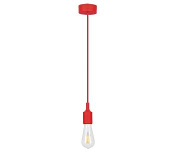 Rabalux 1414 - Lampa wisząca ROXY E27/40W czerwona