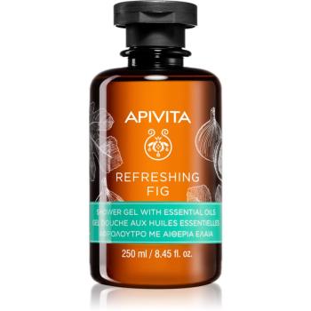 Apivita Refreshing Fig odświeżający żel pod prysznic z olejkami eterycznymi 250 ml
