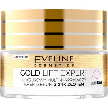 Eveline Cosmetics Gold Lift Expert krem ujędrniający ze złotem 70+ 50 ml
