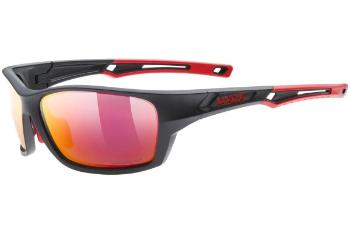 uvex sportstyle 232 P Black Mat / Red S3 Polarized ONE SIZE (62)