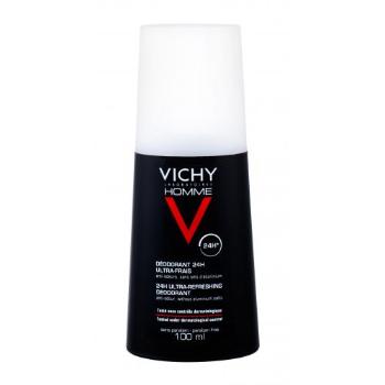 Vichy Homme 100 ml dezodorant dla mężczyzn uszkodzony flakon