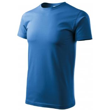 Koszulka unisex o wyższej gramaturze, jasny niebieski, XL
