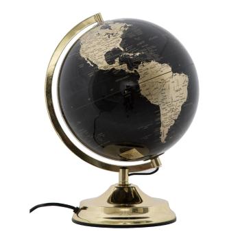 Lampa stołowa w kształcie globusu Mauro Ferretti Globe, ø 25 cm