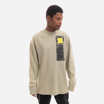 Koszulka męska A-COLD-WALL* Relaxed Cubist Longsleeve T-shirt ACWMTS098 COLD LIGHT GREY