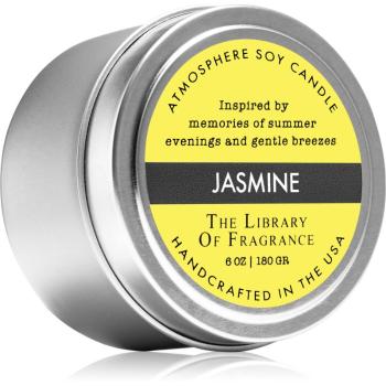 The Library of Fragrance Jasmine świeczka zapachowa 180 g