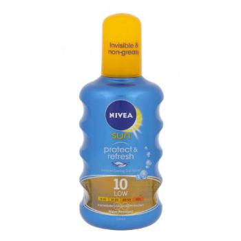 Nivea Sun Protect & Dry Touch Invisible Spray SPF10 200 ml preparat do opalania ciała unisex