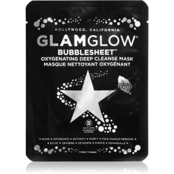 Glamglow Bubblesheet oczyszczają maska w płacie z węglem aktywnymc z efektem rozjaśniającym 1 szt.