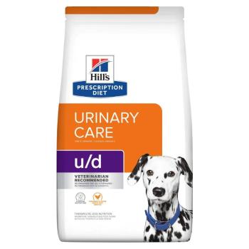 HILL'S Prescription Diet Canine U/D Urinary Care 10 kg dla psów z wrażliwym układem moczowym