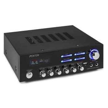 Fenton AV120BT, wzmacniacz Hi-Fi, stereo, 120 W RMS, (2 x 60 W na 8 Ohm), BT/USB/AUX