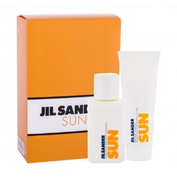 Jil Sander Sun zestaw EDT 75 ml + Żel pod prysznic 75 ml dla kobiet Uszkodzone pudełko