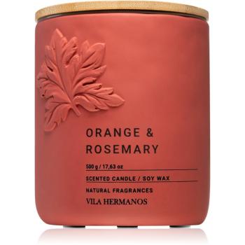 Vila Hermanos Concrete Orange & Rosemary świeczka zapachowa 500 g