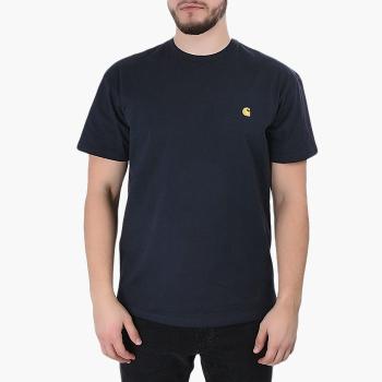Koszulka męska Carhartt WIP Chase T-Shirt I026391 DARK NAVY/GOLD