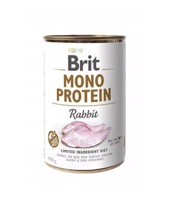 BRIT Mono Protein Rabbit 6 x 400 g monoproteinowa karma królik