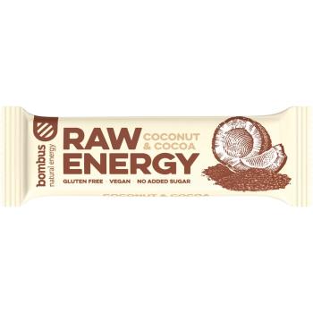 Bombus Raw Energy BIO batonik owocowy smak Coconut & Cocoa 50 g