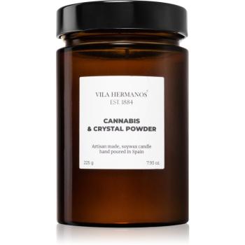 Vila Hermanos Apothecary Cannabis & Crystal Powder świeczka zapachowa 225 g