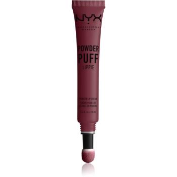 NYX Professional Makeup Powder Puff Lippie szminka z aplikatorem w formie gąbeczki odcień 07 Moody 12 ml