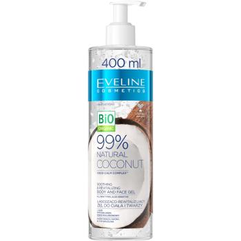 Eveline Cosmetics Bio Organic Natural Coconut żel kojący do skóry wrażliwej 400 ml