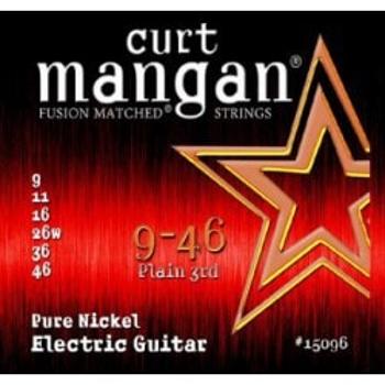 Curt Mangan 9-46 Pure Nickel Wound Struny Do Gitary Elektrycznej