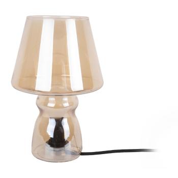 Brązowa szklana lampa stołowa Leitmotiv Classic Glass, ø 16 cm