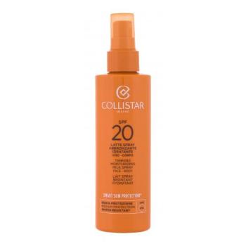 Collistar Smart Sun Protection Tanning Moisturizing Milk Spray SPF20 200 ml preparat do opalania ciała unisex