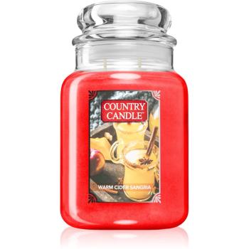 Country Candle Warm Cider Sangria świeczka zapachowa 680 g